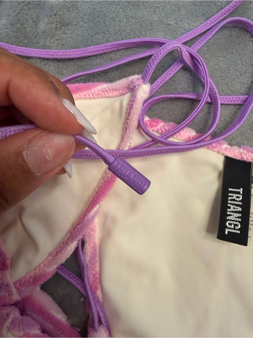 Triangl Vinca- Lotus Terry Towelling - Picture 5 of 5